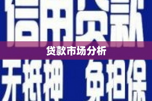 察布查尔锡伯贷款市场分析