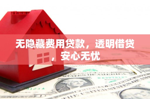 察布查尔锡伯无隐藏费用贷款，透明借贷，安心无忧