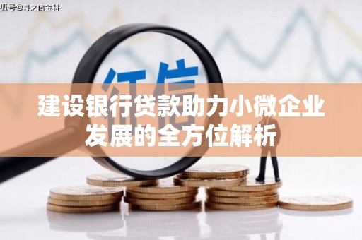 察布查尔锡伯建设银行贷款助力小微企业发展的全方位解析