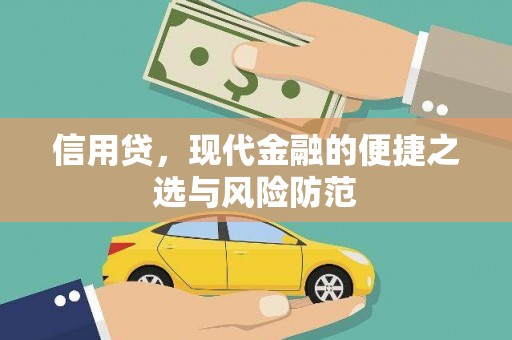 察布查尔锡伯信用贷，现代金融的便捷之选与风险防范