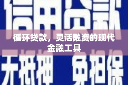 察布查尔锡伯循环贷款，灵活融资的现代金融工具