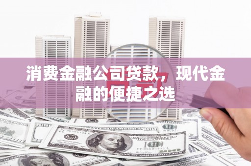 察布查尔锡伯消费金融公司贷款，现代金融的便捷之选